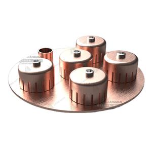 Rifornimento di fabbrica di elementi di alcool 4 ''6'' 8 ''parti di colonne di rame bolle piastre Downcomer pompa per bevande macchine per vino - Product Image 2