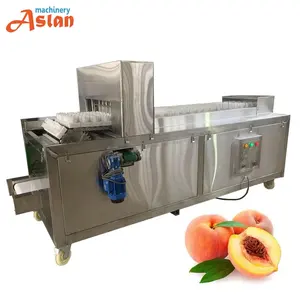 Automatic Peach Core Remove Machine / Peach Seed Pitting Machine / Peach Pitting Cutting machine