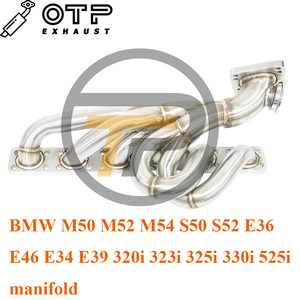 Tubo de escape OTP para BM * <span class=keywords><strong>M50</strong></span> M52 M54 S50 S52 E36 E46 E34 E39 T3/T4 Tur Bo colector 320i 323i 325i 330i <span class=keywords><strong>525i</strong></span> alto rendimiento - Product Image 3