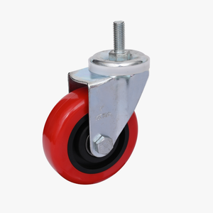 经济耐用无噪音通用<span class=keywords><strong>3</strong></span>英寸4英寸和5英寸PVC工业家具脚轮带刹车 - Product Image 5