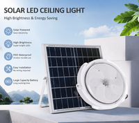 Plafonnier solaire LED ORG nouvelle génération à détection radar haute luminosité 6000K lumière du jour IP55 pour intérieur salon