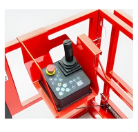 Plateforme de travail aérienne électrique à ciseaux de grande taille pour la manutention des matériaux, plateforme de travail mobile à levage élevé de 12 m, 15 m, 18 m