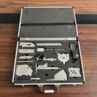 Kit de 13 jauges de soudure en acier inoxydable, unités métriques, pour inspection de soudure, ensemble complet