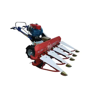 Walk-atrás harvester de grama para venda, harvester multi-propósito chili harvester