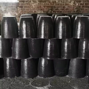 Cyildrical con crisoles de pico para fundir crisol de grafito de carburo de silicio de acero - Product Image 5