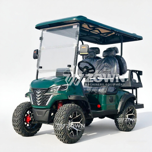 Voiturette de golf électrique haut de gamme à longue autonomie, alimentée au lithium, avec sièges confortables, idéale pour les parcs, les campus, la patrouille des propriétés et les trajets quotidiens. - Product Image 2