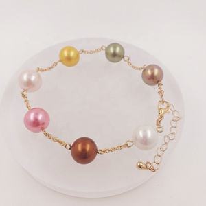 Ensemble de bijoux JX126 avec boucles d'oreilles en perles de coquillages, couleur personnalisée, bijoux hawaïens en gros pour femmes et filles - Product Image 6