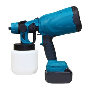 Batterie au lithium <span class=keywords><strong>sans</strong></span> <span class=keywords><strong>fil</strong></span> amovible puissance maison petits modèles de pulvérisation pistolets de pulvérisation électriques pulvérisateurs de peinture - Product Image 1