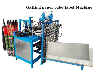 Etiquetadora de Tubos de Papel para Fuegos Artificiales ID40-100mm, 220V, Motor de Bomba, Engranaje, Rodamiento, Control PLC, 1 Año de Garantía - Product Image 4