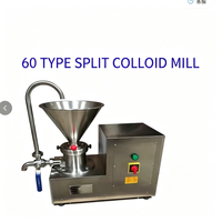 Petit moulin colloïdal commercial pour tahini, amandes, noix de cajou, pour la fabrication de beurre de cacahuètes et de pâte de sésame