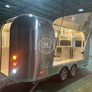 2025 Custom Big <b>Mobile</b> Food Vending Trailer Ice Cream Fruit Carts for Sale Fruit Vegetables in Market Place Spain - Product Image 3