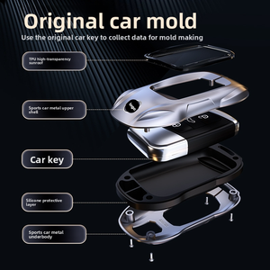 Étuis à clés Volkswagen 2025 pour Magotan, Passat, CC, SAGITAR, LAVIDA, TIGUAN – Housse de protection pour clé de voiture - Product Image 4