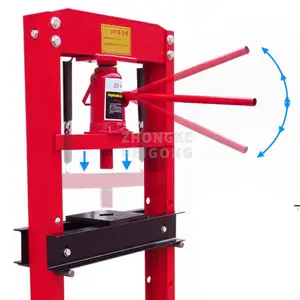 CE approved 30ton Hydraulic / air movable Shop Press