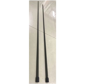 Cabon Fibra Forma cónica Látigo en forma de antena de comunicación Poste Fibra de carbono Torres y accesorios de Telecomunicaciones - Product Image 1