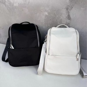 New Cross Border <b>Backpack</b> 10L Large Capacity Shoulder Bag For <b>Men</b> Leisure Travel Solid Color Soft Handle Interior Slot Pocket - Product Image 1