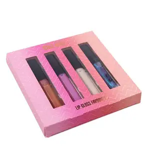 Customized Luxury Lipstick Packaging Box Cosmetic Creative Paper Lip Gloss Boxes