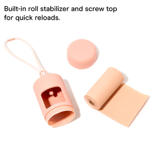 Dispensador de Bolsas Reutilizables para Desechos de Mascotas (Perros y Gatos) para Exteriores, con 1 Rollo de 15 Bolsas para Excrementos de Perro, Modelo 2026 - Product Image 3
