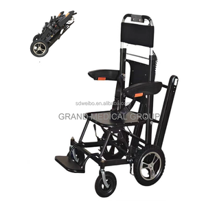 Grand fauteuil roulant médical avec monte-<span class=keywords><strong>escalier</strong></span>, fauteuil roulant électrique pour monter les escaliers, léger, pliable, pratique pour les personnes <span class=keywords><strong>handicap</strong></span>ées - Product Image 6