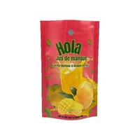 Sachet autoportant en aluminium de qualité alimentaire pour jus en poudre, jus de fruits, et boissons solides