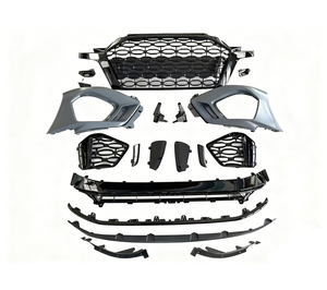 Kit carrosserie pare-chocs avant style <span class=keywords><strong>RS3</strong></span> 8Y avec calandre noire pour Audi A3 S3 8V 8V.5 2013-2019, mise à niveau <span class=keywords><strong>2021</strong></span> pour modèles 2013-2019 A3 S3 - Product Image 1