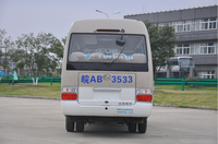 Sièges d'autobus de luxe d'occasion en vente Bon état Conduite à gauche Mini bus 23-30 Passenger Coaster Bus