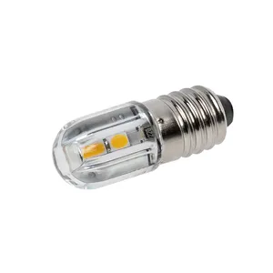 Светодиодная лампа Ba9s E10, 6 В, 12 В, 24 В, 48 В, 60 В, 110 В, 220 В, Ba9s, светодиодная индикаторная лампа BAY9S, светодиодная 3030, освещение для дизайна интерьера WG115