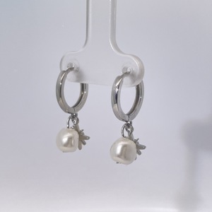 Pendientes de Estrella de Mar de la Serie Océano con Perlas de Imitación y Latón Chapado en Oro Clásico de Tianyu Gems para Mujer - Product Image 6