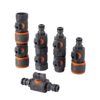 Connecteur fileté 1/2 3/4 1 pouce, raccord rapide pour tuyau d'irrigation de jardin, adaptateur de robinet