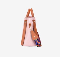 Vente en gros de sacs à main bon marché pour femmes nouvelle tendance ensemble de sacs à main pour femmes motif crocodile en pierre ensemble de sac à main 4 en 1 pour filles