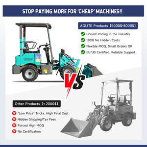 AOLITE E604 CE 500kg Mini Chargeur sur roues électrique articulé à batterie, neuf, pour jardin et exploitation agricole, fabriqué en Chine - Product Image 2