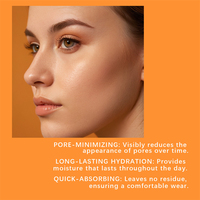 Logo personnalisé OEM 50g de crème de curcuma vitamine c et niacinamide crème de soin pour le visage hydratante éclaircissante et rétrécissante pour les pores
