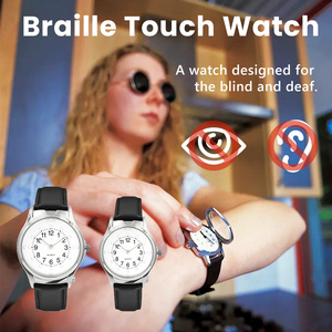 Reloj Táctil Braille Hablante, Toque la Esfera del Reloj para Obtener la Hora Actual, Habla la Hora Fuerte para Personas Ciegas o Ancianos - Product Image 6