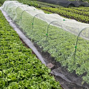 10-Pack détachable jardin cerceaux filet 30 Clips bricolage grandir Tunnel lits surélevés légumes plante treillis portes métal cadre pression - Product Image 4