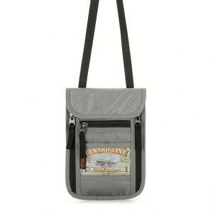 RFID Blocking Travel <b>Passport</b> <b>Wallet</b> Neck Pouch Crossbody ID Holder - Multi-Pocket Organizer for Secure TSA-Friendly Trips - Product Image 3