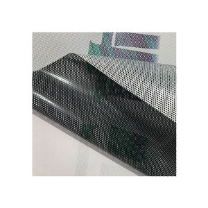 Pvc Window Film <span class=keywords><strong>Blanco</strong></span> 120g 140g <span class=keywords><strong>Perforado</strong></span> Banner <span class=keywords><strong>Vinilo</strong></span> One Way Vision Fabric - Product Image 4