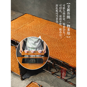 Chinese Style <b>Bamboo</b> Tea <b>Table</b> Set With Chair For Garden Or Balcony Use - Product Image 3