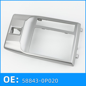 แผงคอนโซลกลาง 58843-0P020 สำหรับโตโยต้า ไรซ์ กรอบคอนโซลพลาสติก - Product Image 1