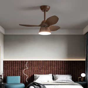 Simplicity Modern LED Restaurant Fan Lights <b>Ceiling</b> Fan Indoor Living Room DC 110V 220V Remote Control Strong Winds Electric Fan - Product Image 3