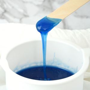 เม็ดขี้ผึ้งสำหรับกำจัดขนที่ผิวแพ้ง่ายเม็ดขี้ผึ้งทรงหยดน้ำสีชมพู100กรัม - Product Image 3