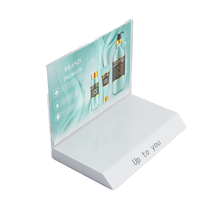 Customizable Acrylic Display Cabinet Acrylic Display Stand L Shaped ...