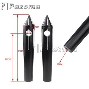 Riser manubrio moto in alluminio nero da 1 pollice 25mm per Harley Cruiser Chopper Honda <span class=keywords><strong>Shadow</strong></span> <span class=keywords><strong>750</strong></span> Aero C2 VTX 1300 1800 - Product Image 6