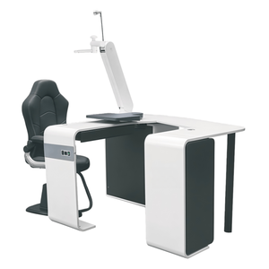 Estación de Trabajo Oftálmica Profesional PK-200B con Brazo Ajustable + Cajones de Almacenamiento <span class=keywords><strong>Grandes</strong></span> para Equipos de Clínica Oftalmológica - Product Image 1