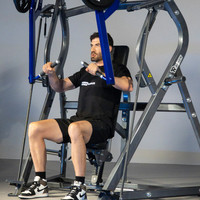 Machine de musculation pectorale Romany OEM Service, en acier Q235, ergonomique, unisexe, pour exercices de musculation, presse pectorale.