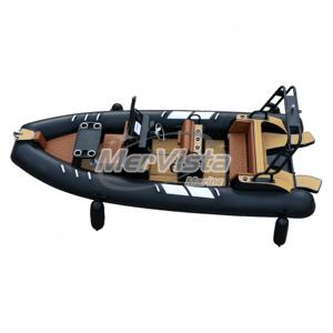 <span class=keywords><strong>Bateau</strong></span> à rames de 580 cm très demandé, coque en aluminium robuste, <span class=keywords><strong>semi</strong></span>-<span class=keywords><strong>rigide</strong></span>, <span class=keywords><strong>bateau</strong></span> pneumatique RHIB pour la pêche - Product Image 5