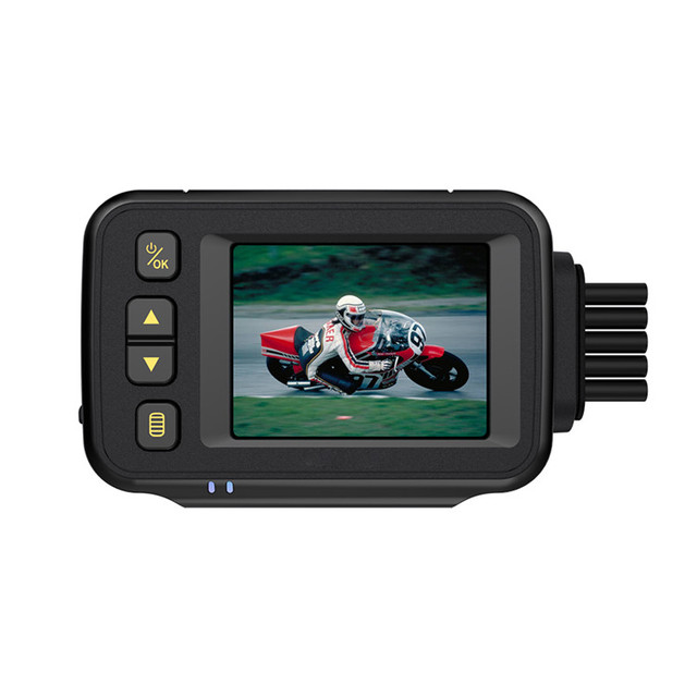 HD Motorcycle Camera DVR Motor Dash Cam With Dual-track Front Rear Recorder Electronic Waterproof