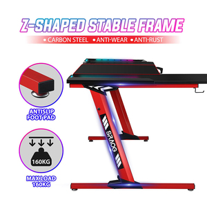 Mesa de estudio de esquina de Pc nórdica para juegos, escritorio de ordenador con forma de <span class=keywords><strong>L</strong></span> montado en la pared, grande y barato para el hogar - Product Image 3