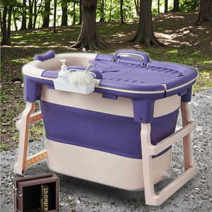 Venta caliente Venta directa de fábrica Bañera plegable independiente portátil para adultos con diferentes colores en stock - Product Image 2