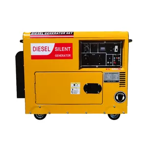 6kw 8kva generador electrico diesel plantas generatori muti portabilità Smart automation per Longhong per dinamo domestico