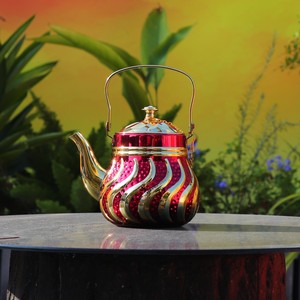 Set di 3 Teiere Ecologiche in Stile Turco Tradizionale Ottomano Anatolico Greco Arabo Vendita all'Ingrosso - Product Image 3