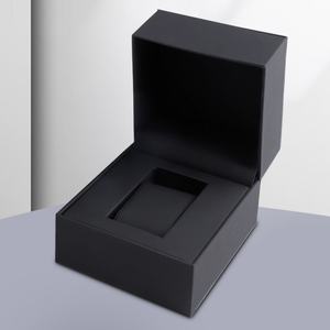 Estuche de Almacenamiento para Reloj Individual de Cuero PU OEM ODM, Caja de Exhibición de Reloj y Joyería Cuadrada con Tapa Abatible y Logotipo Personalizado - Product Image 2